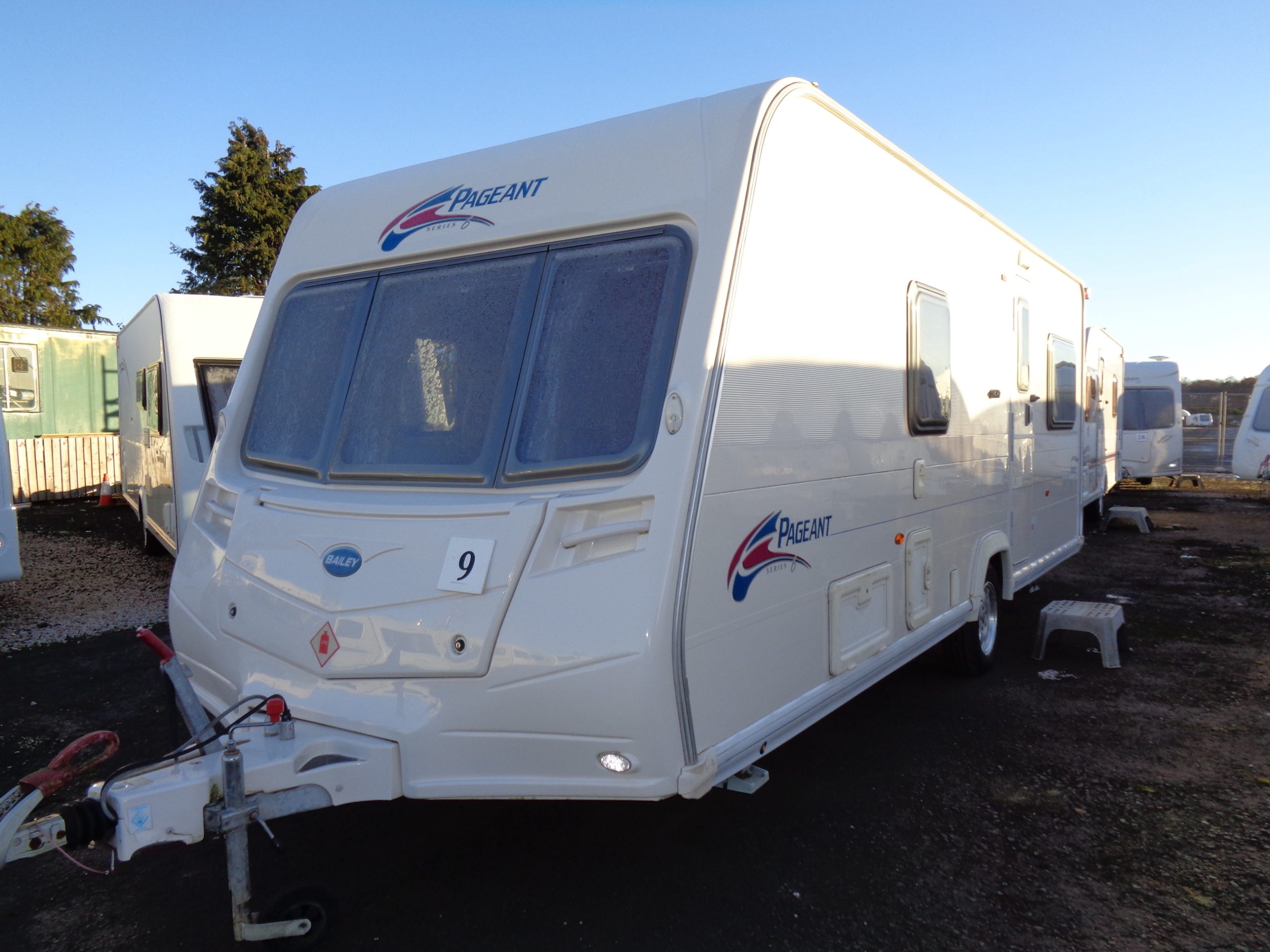 Caravan No. 09 – 2008 Bailey Pageant Vendee, 4 berth REDUCED from £10,400 ………………………………… NOW £9,400