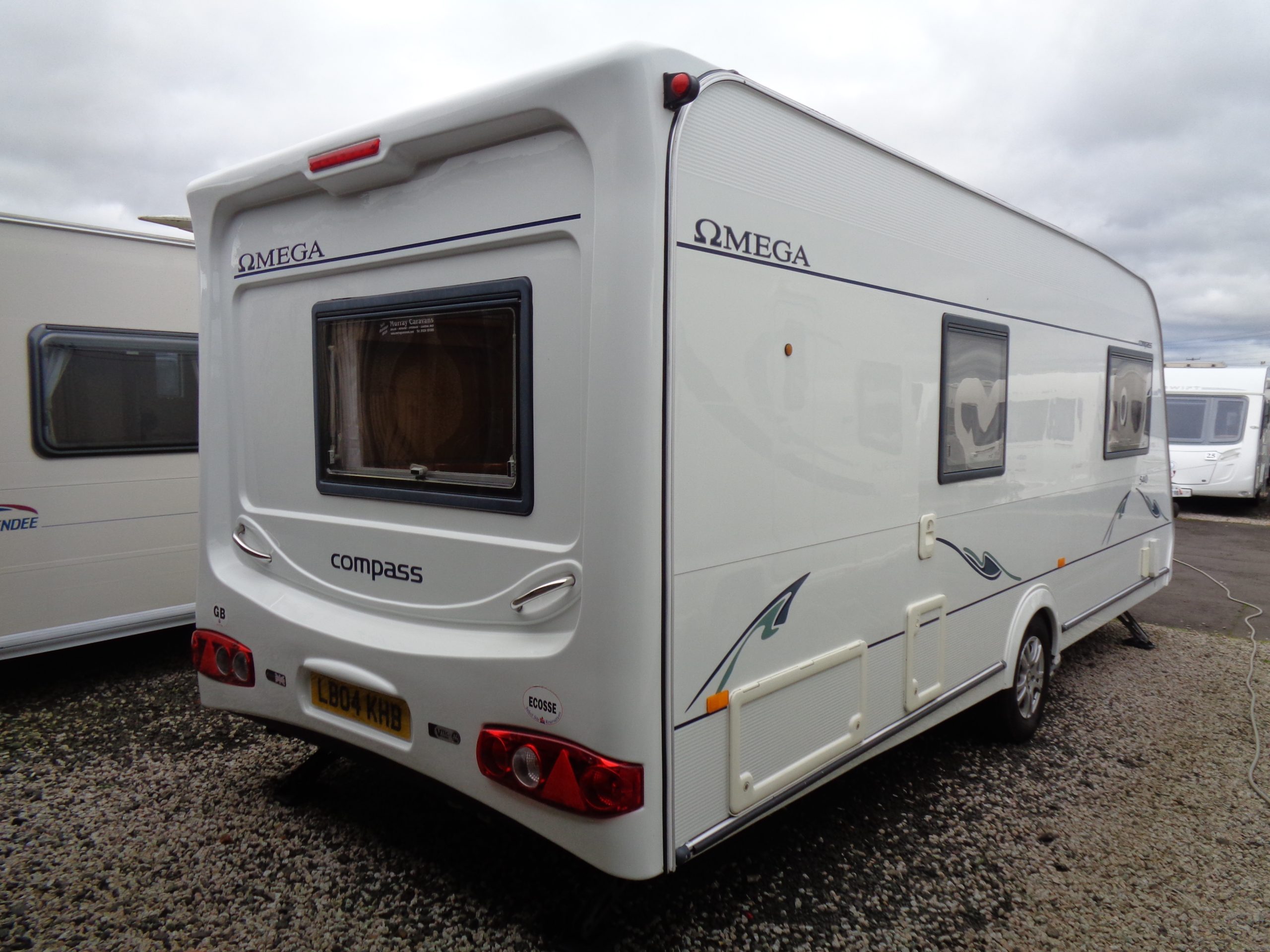 Caravan No. 33 - 2005 Compass Omega 540 4 berth, £7,100 - Murray ...