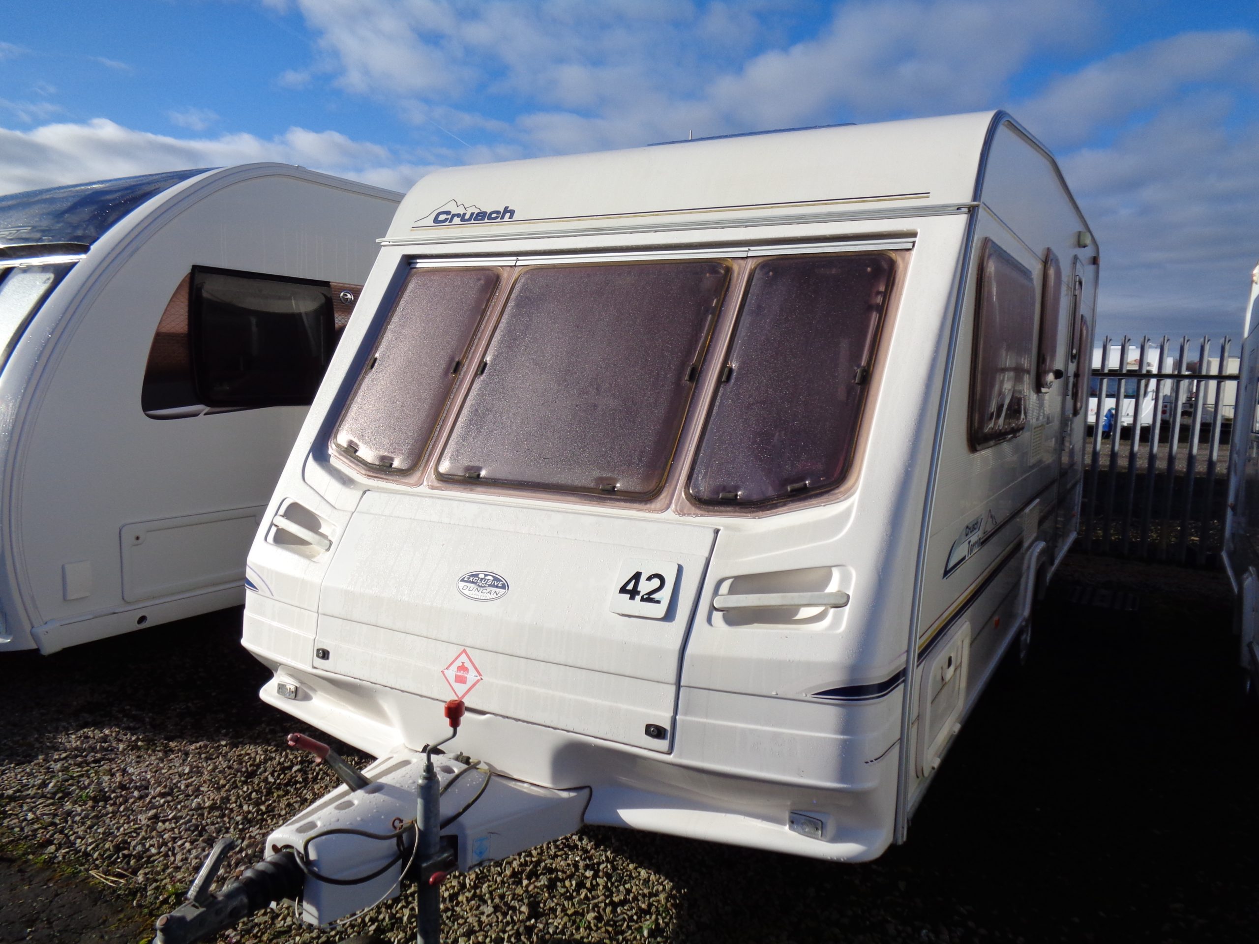 Caravan No. 42 – 2001 Swift Torrin 500, 4/5 berth REDUCED from £6,700 NOW £6,000